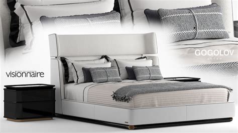 №187 Modeling Bed Visionnaire Reverie Autodesk 3ds Max And Marvelous