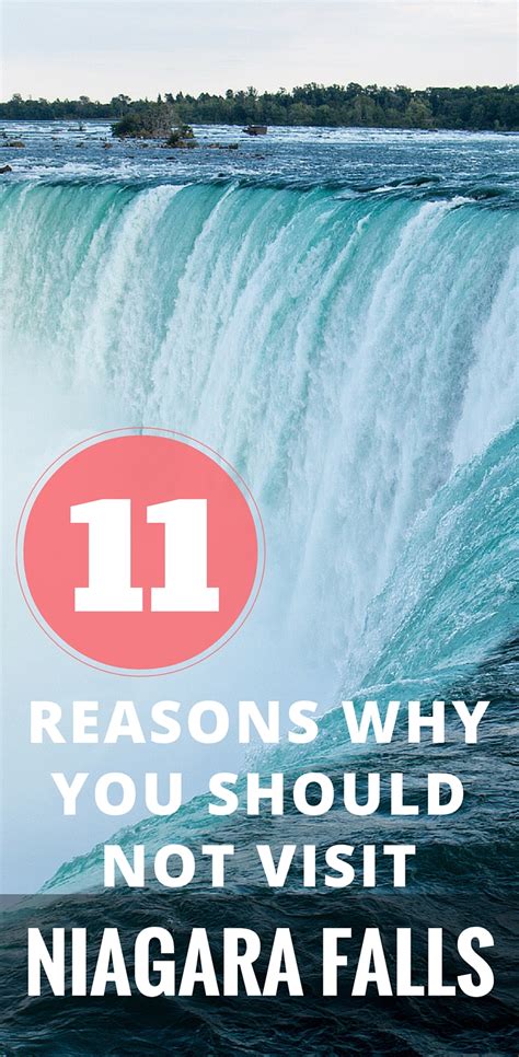 11 Reasons Why You Should Not Visit Niagara Falls