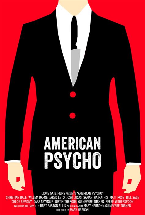 American Psycho 2000 Synchronicity Ii Posterspy