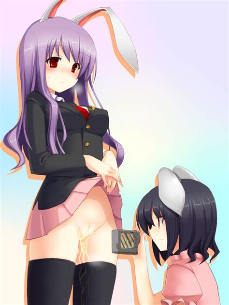 Reisen Udongein Inaba And Inaba Tewi Touhou Drawn By