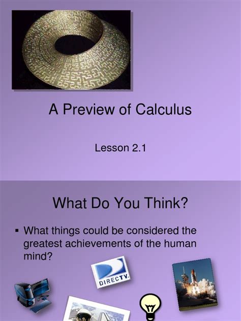 This document was typeset on april 10, 2014. Lesson2.1A Preview of Calculus | Calculus | Tangent