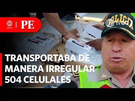 Incautan Celulares De Dudosa Procedencia Primera Edici N Noticias