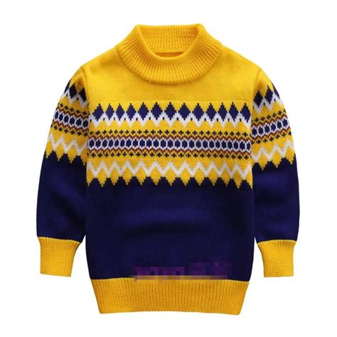 Knitted Sweater For Boys 2015 Autumn Winter Boy Sweater Children