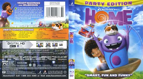Home Blu Ray Dvd Cover And Label 2015 R1