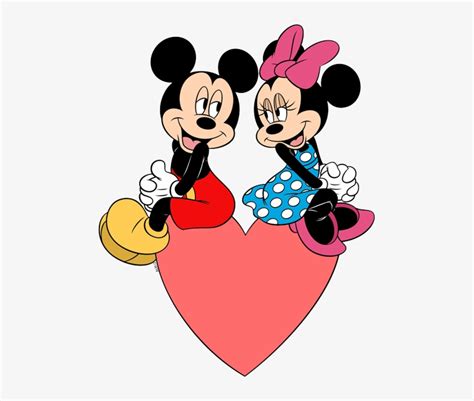 Mickey And Minnie Mouse Valentine Wallpaper