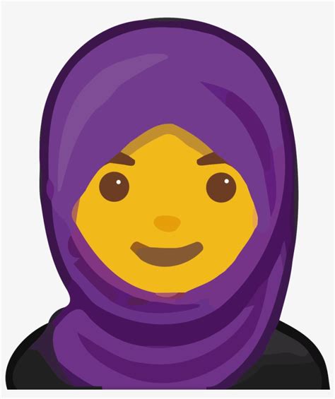 Iphone Emoji Face Girl Hijab
