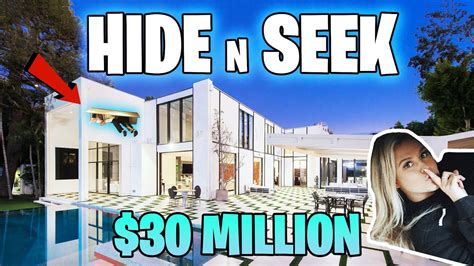 Hide And Seek At The Clubhouse 30 Million Mansion Youtube