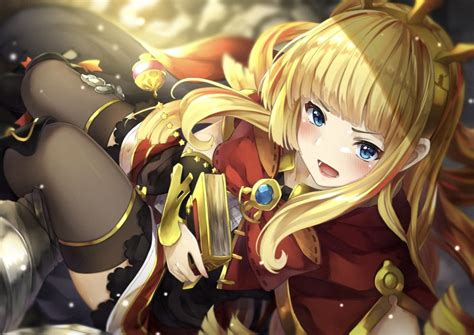 Hyouta Yoneya Cagliostro Granblue Fantasy Granblue Fantasy Highres Boy Girl Black