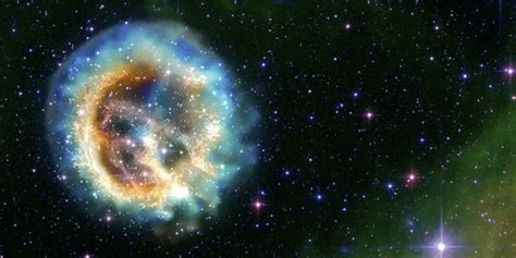 Wired Space Photo Of The Day Dead Star Debris Space Photos