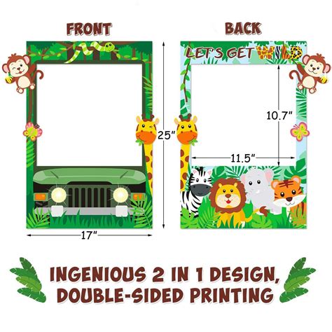 Jungle Party Backdrop Jungle Theme Parties Party Photo Booth My Xxx