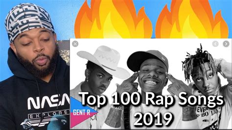 Top 100 Rap Songs Of 2019 Reaction Youtube