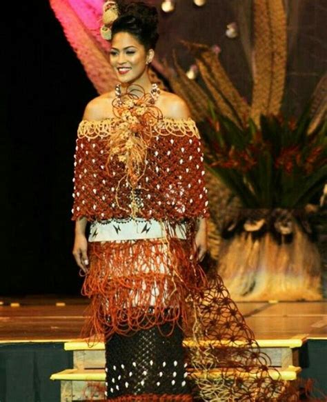 Tongan Style Island Fashion Culture Clothing Tongan Clothing