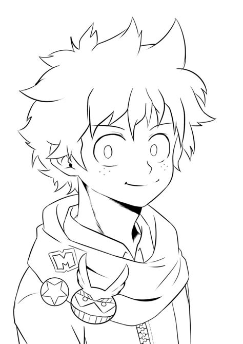 Desenhos De Deku Para Colorir Imagens Para Impress O Gratuita