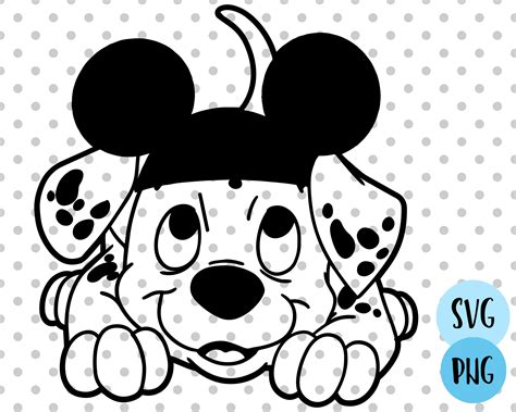 101 Dalmatians Svg Free Disney Svg Cartoon Svg Instant Download Dog Svg