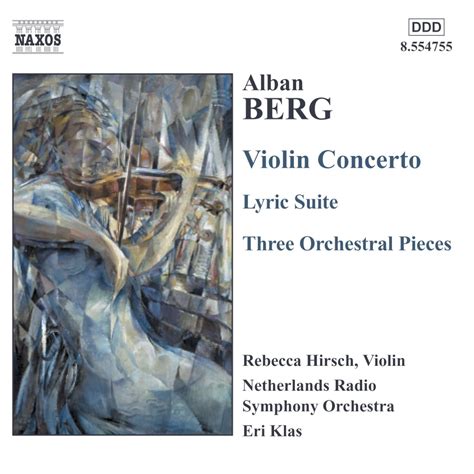 Release Violin Concerto Lyric Suite Three Orchestral Pieces By