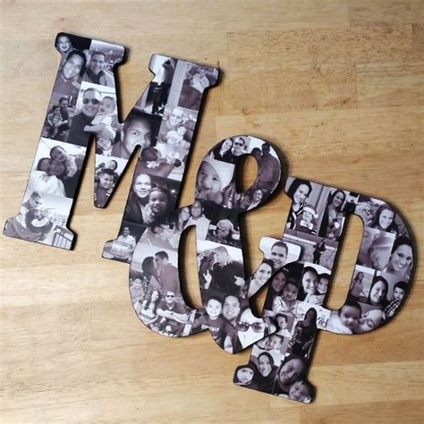 10 Custom Photo Collage Letter And Custom Photo Collage Etsy Letter