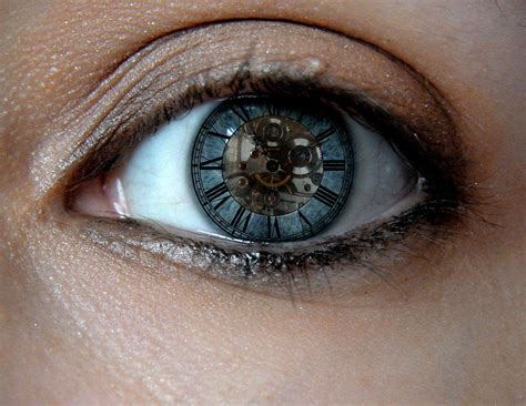 Clock Eye By Krimsonangel On Deviantart