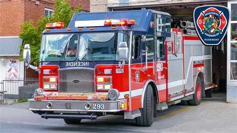 montréal montréal fire department sim station 29 responds to medical emergency with spare