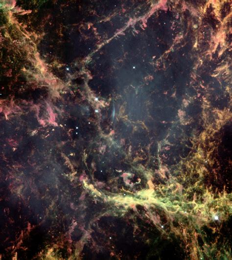 Hubble Image Crab Nebula