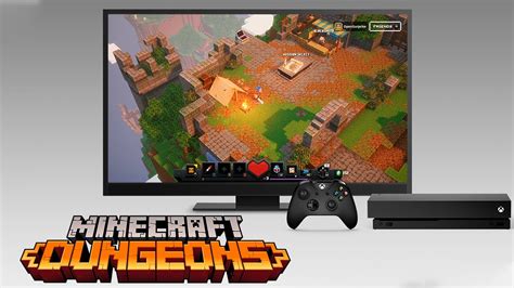 Minecraft Dungeons Gameplay On Xbox One Part 1 Youtube