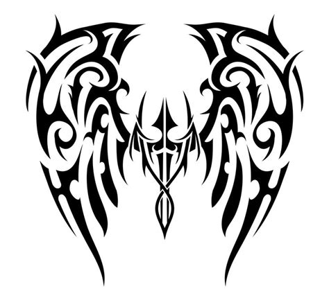 Exceptional Tribal Wings Tattoo Designs Wings Tattoo Tribal Wings