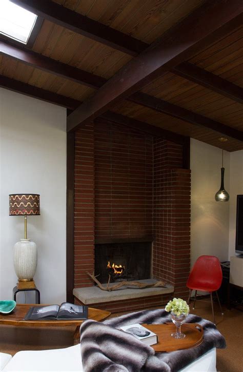 30 Mid Century Brick Fireplace Decoomo