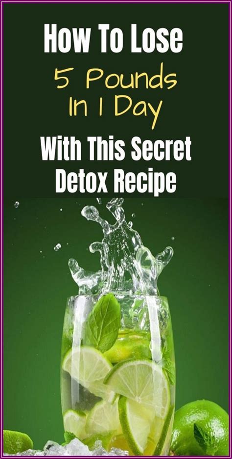 How To Weight Loss In 1 Day With This Powerful Detox Recipe