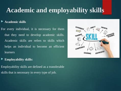 Academic Employability Skills Importance Required Skills Swot