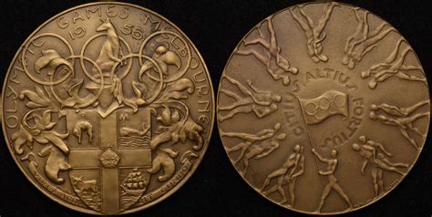 Australia has twice hosted the summer games in 1956 (melbourne) and 2000 (sydney). Australia 1956 Melbourne Olympic Games Participation Medal ...