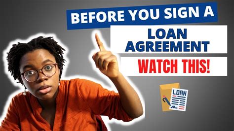 Things You Need To Know Before You Sign Any Student Loan Agreement
