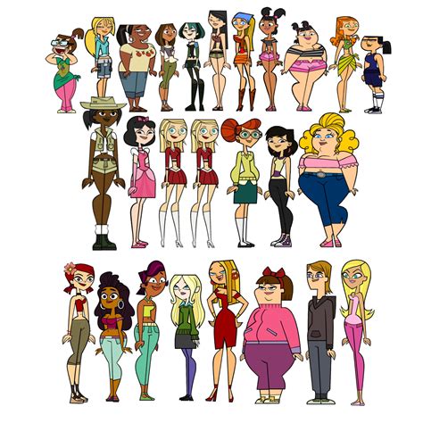 Thoughts On The Total Drama Girls Rmendrawingwomen