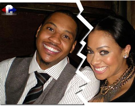 Confirmed La La Vazquez And Carmelo Anthony Have Separated Welcome To Charles Limelight S Blog