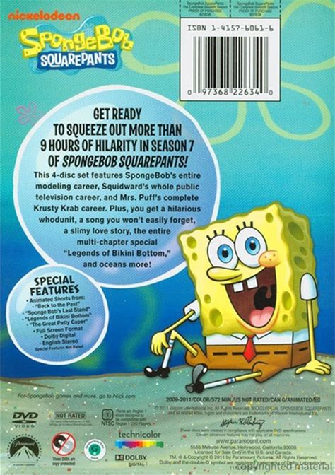 Spongebob Squarepants The Complete 7th Season Dvd 2009 Dvd Empire
