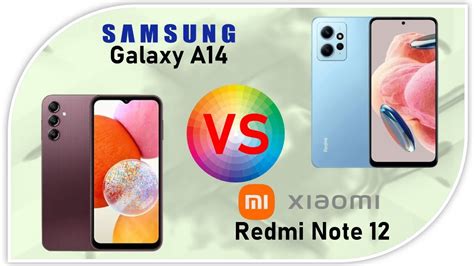 Samsung Galaxy A14 Vs Xiaomi Redmi Note 12 Smartphone 2 Jutaan Youtube