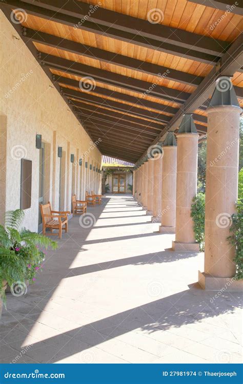 Outdoors Corridor Stock Photo Image Of Arch Ancient 27981974