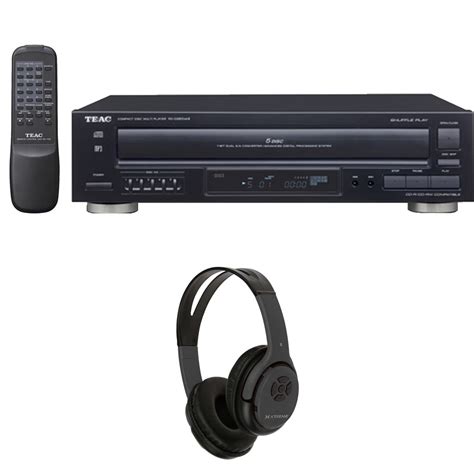 Teac 5 Disc Carousel Cd Player With Remote 12 Pd D2610mk2 W Xtreme