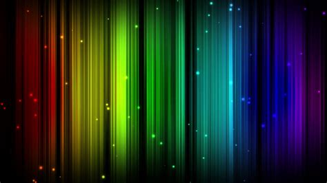 Rainbow Lines Pattern Particles Multicolor Motion