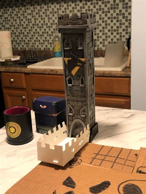 I find myself wishing as much as they would that the weather would warm up enough already to go outside! 10 Free DIY Dice Tower Plans | Make Your Own Dice Tower