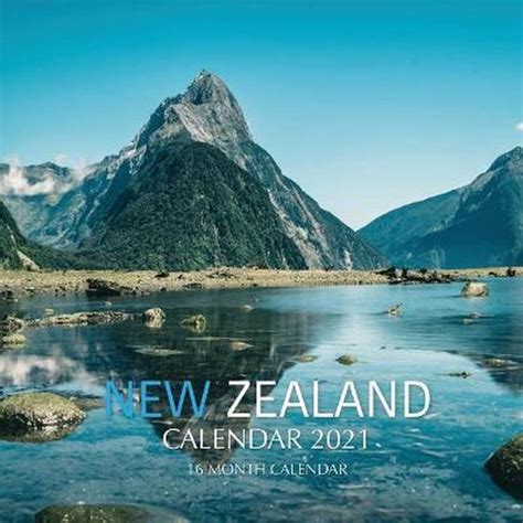 New Zealand Calendar 2021 Golden Print 9798675156443 Boeken