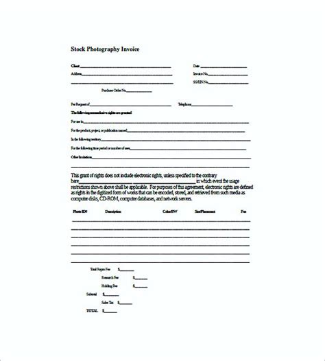 Check spelling or type a new query. Photography invoice template