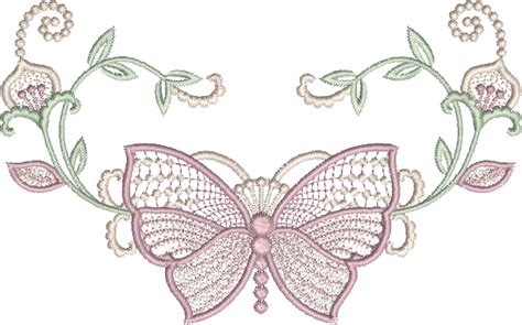 Butterfly Array Embroidery Motif - 02 - Boutique Butterflys by Sue Box ...