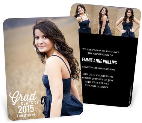 Customize with a special photo of your grad, and choose from a wide array of layouts and styles. 25 Creative Graduation Announcement Ideas - Hative