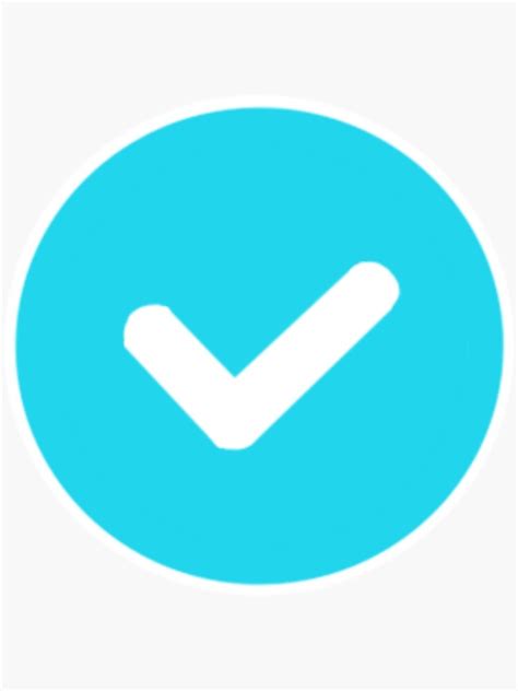 Verified On Tik Tok Sticker For Sale By Eemassey2014 Redbubble