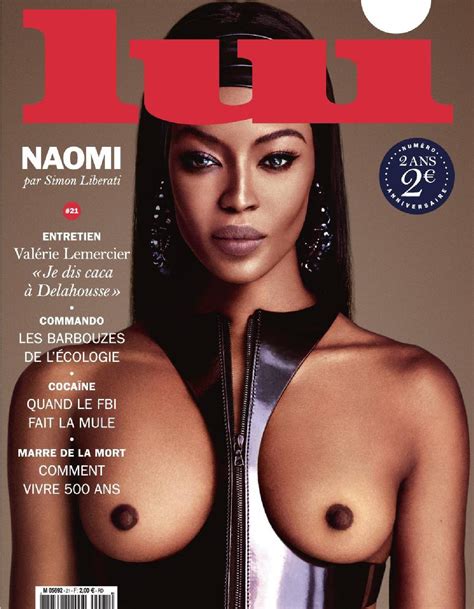 Naomi Campbell Poses Nude For Lui Magazine NSFW BootymotionTV
