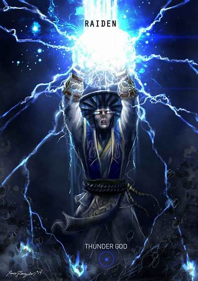 Mortal Kombat Raiden Thunder God Deviantart Grapiqkad