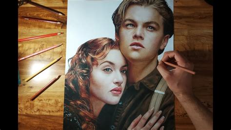 Titanic Rose And Jack Drawing