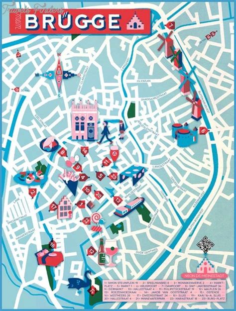 Bruges Map Bruges Maphtml Illustrated