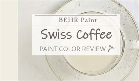 Behr Swiss Coffee Walls Loida Wilt