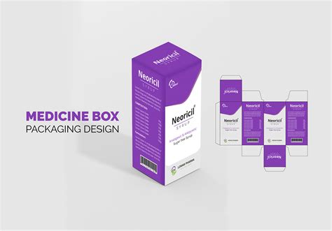 From standard box designs to custom apparel packaging, help your clients easily create packaging online. Medicine Box Packaging Design on Behance