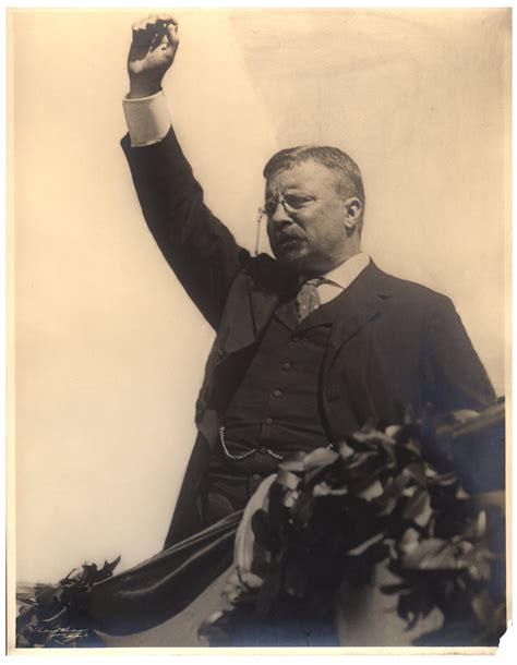 Portrait Of Theodore Roosevelt Giving A Speech Duplicate Of No 511